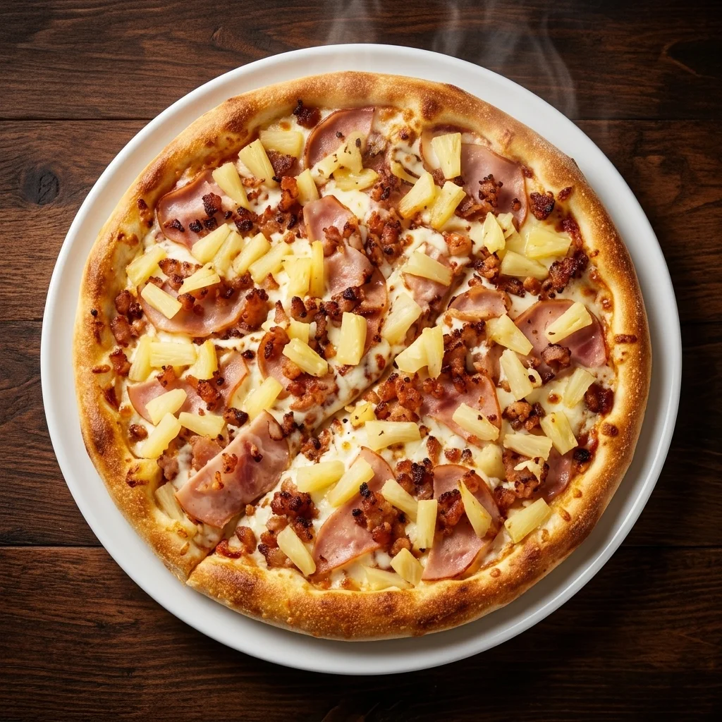 Butter Chicken Pizza at Pizza Fiamma Winnipeg